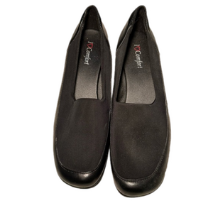 I Love Comfort Black Loafer Shoes Size 9.5